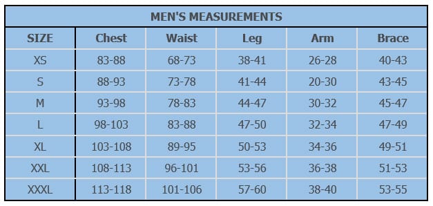 Mens-Sizing-Chart Mens-Sizing-Chart